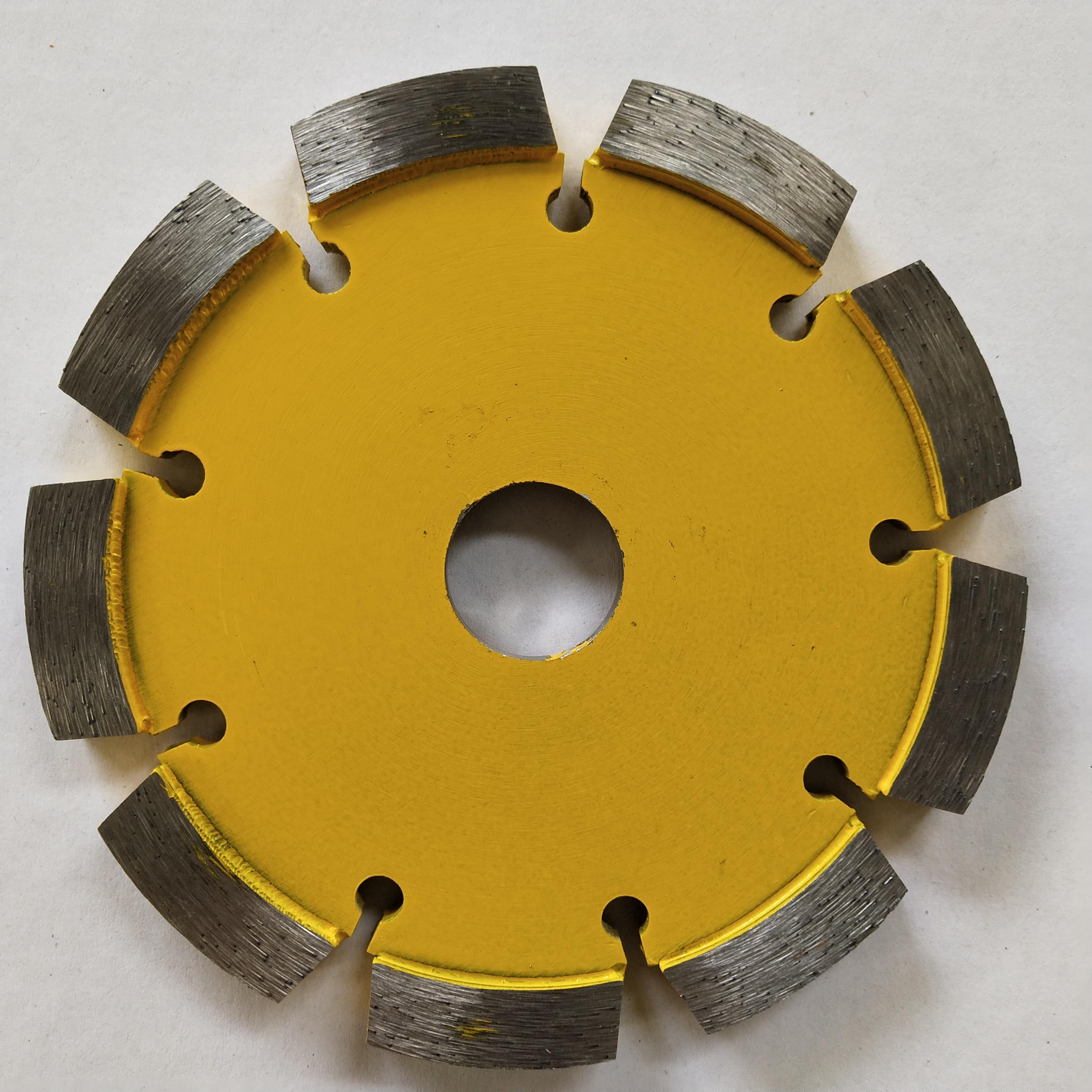 125 -mm -Bodenheizheizungslaserschweiß -Tuck Point Diamond Sägeklinge für Hartbeton