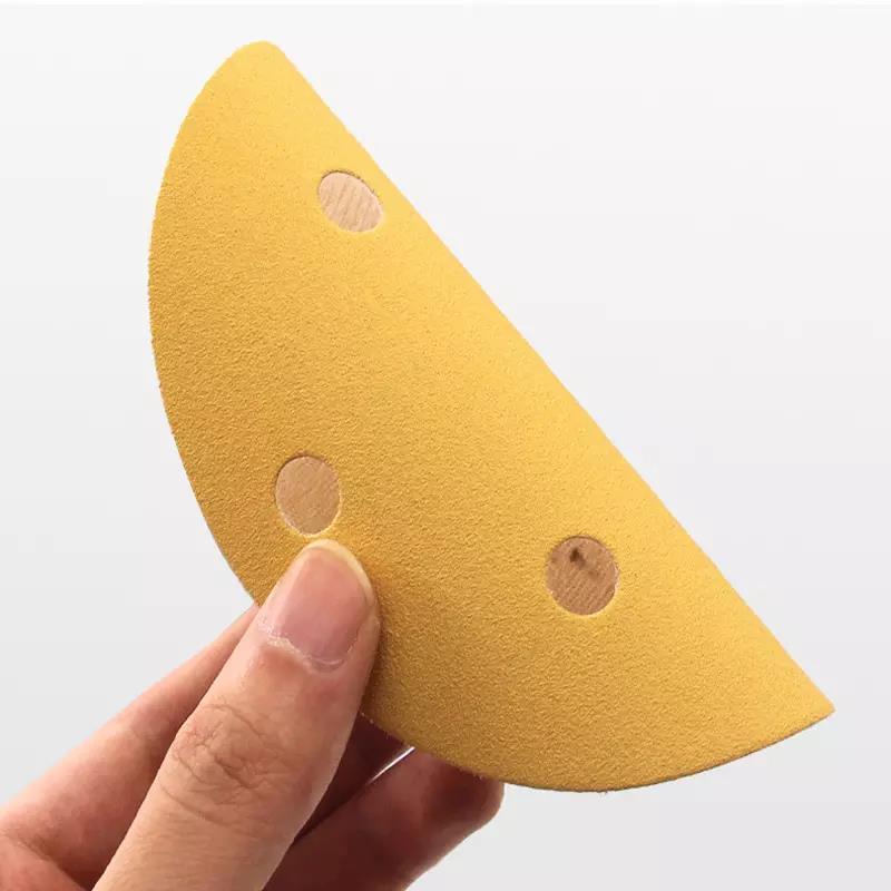 Bestseller 5 Zoll 125 mm Aluminiumschleifscheiben gemischtes Körnchen Schleifpapierblatt für Bodenschleifer
