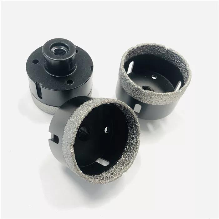 Vakuumgelötete Trockenkernbohrer mit M14-Gewinde, 65 mm, für Keramik/Fliesen/Porzellan