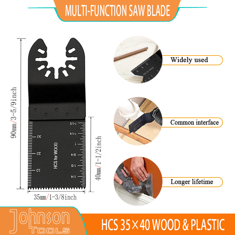 Universelle Holzbearbeitungswerkzeuge 35 mm mehrfach fit-Standardschwänze Schwankungsschaufel Holzschneider DIY