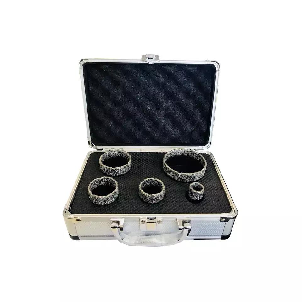 5 Stcs pro Set Diamant 20/35/40/50/68 mm Fliesen Marmorglas Keramikloch Sägebohrbits